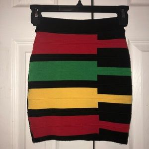Mini pencil skirt